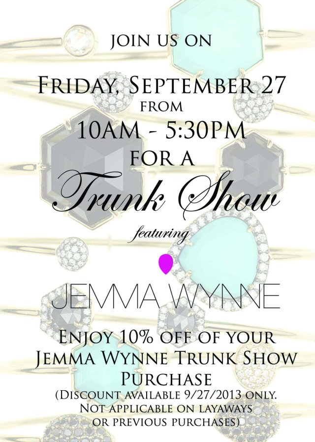 Jemma Wynne Trunk Show